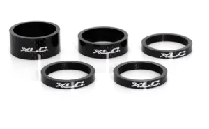 Set distantier XLC A-Head 3x5 1x10 1x15 1 1/8 carbon