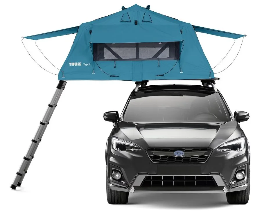 Cort Thule Tepui Explorer Ayer 2 persoane cu prindere pe acoperis albastru (Blue) - imagine 3