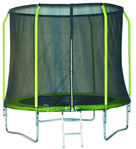Trambulina 251 cm cu plasa si scarita de acces