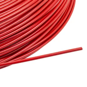 Camasa frana 2P 5 mm, 1m, rosu