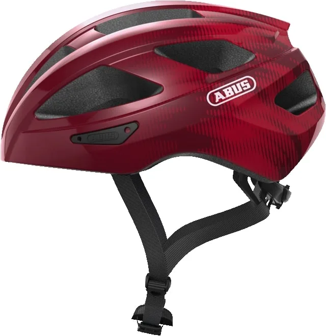 Casca Abus Macator bordeaux red L