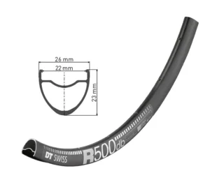 Janta DT Swiss R 500 DB 27.5 black 584-22