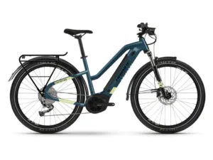 e-bike Haibike Trekking 5 Low i500Wh BPI blue/canary XS