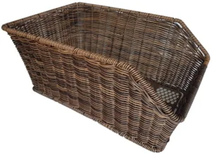 Cos spate rattan maro