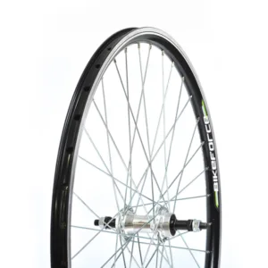 Roata spate 26x1.75, janta D-V brake 36H, butuc aluminiu cu filet