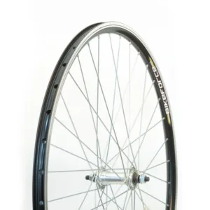 Roata fata 28x1.75, janta D-V brake,36H, butuc aluminiu,ax cu piulite