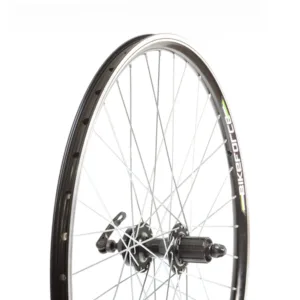 Roata spate 26x1.75, janta D-V brake 36H, butuc aluminiu caseta OR Disc