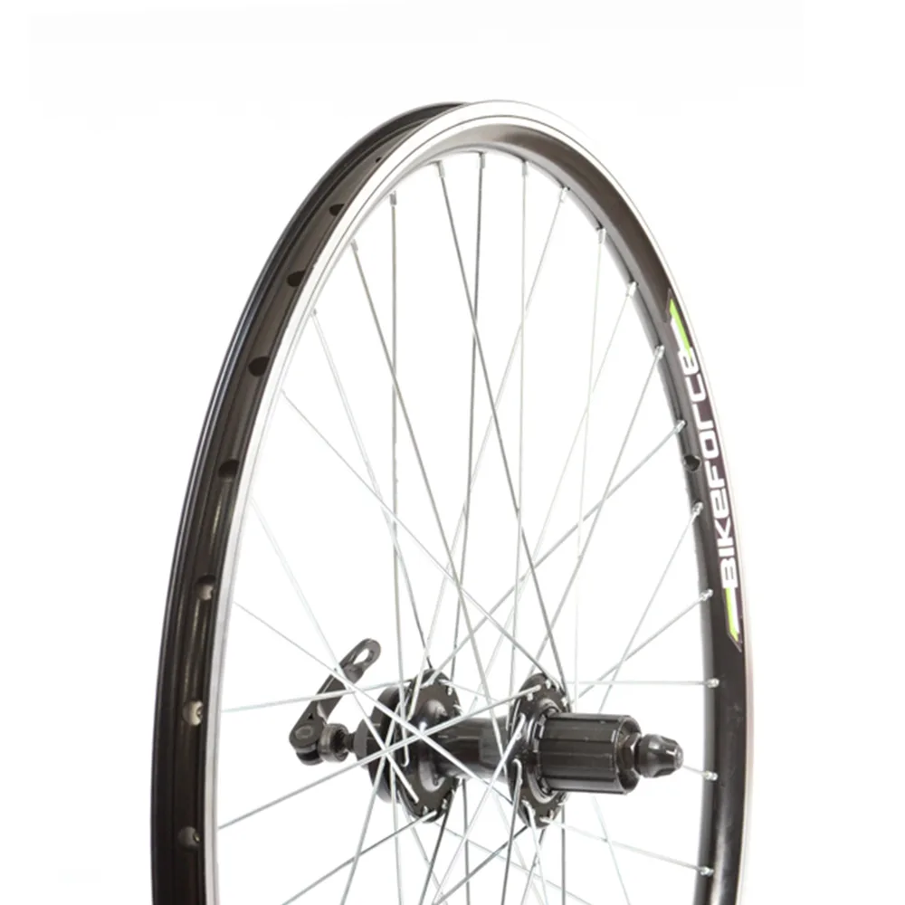 Roata spate 26x1.75, janta D-V brake 36H, butuc aluminiu caseta OR Disc