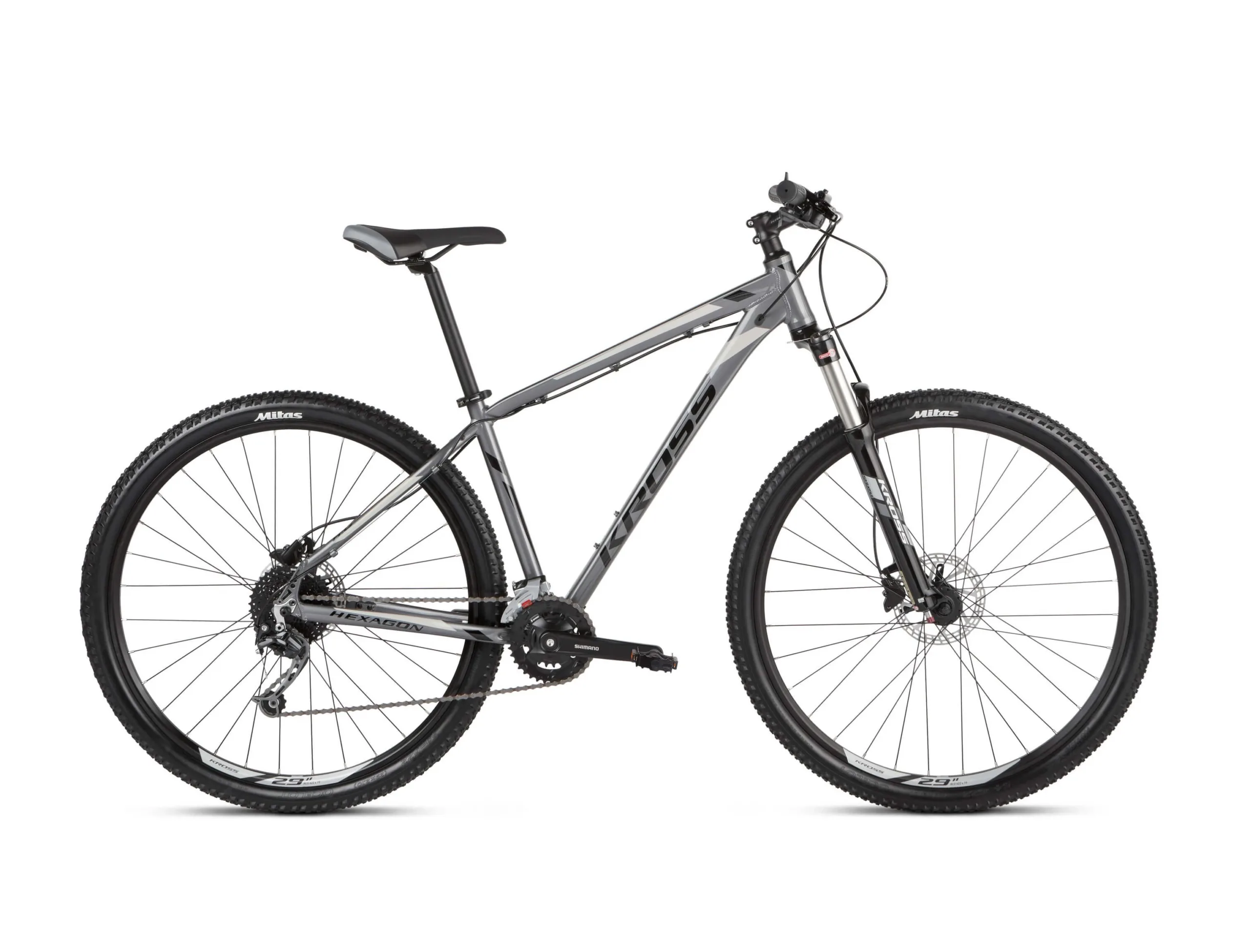 Kross Hexagon 8.0 29 L graphite-silver-black glossy SR 2021