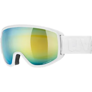 Ochelari schi UVEX topic FM sph white mat-mirror orange-blue S2