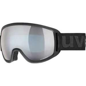 Ochelari schi UVEX topic FM sph black mat-mirror silver-blue S2