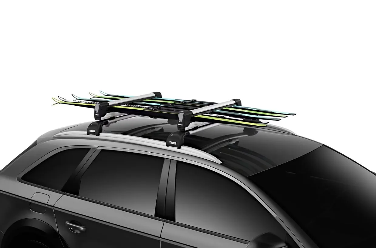 Thule Snowpack Extender 5 perechi aluminiu - imagine 4
