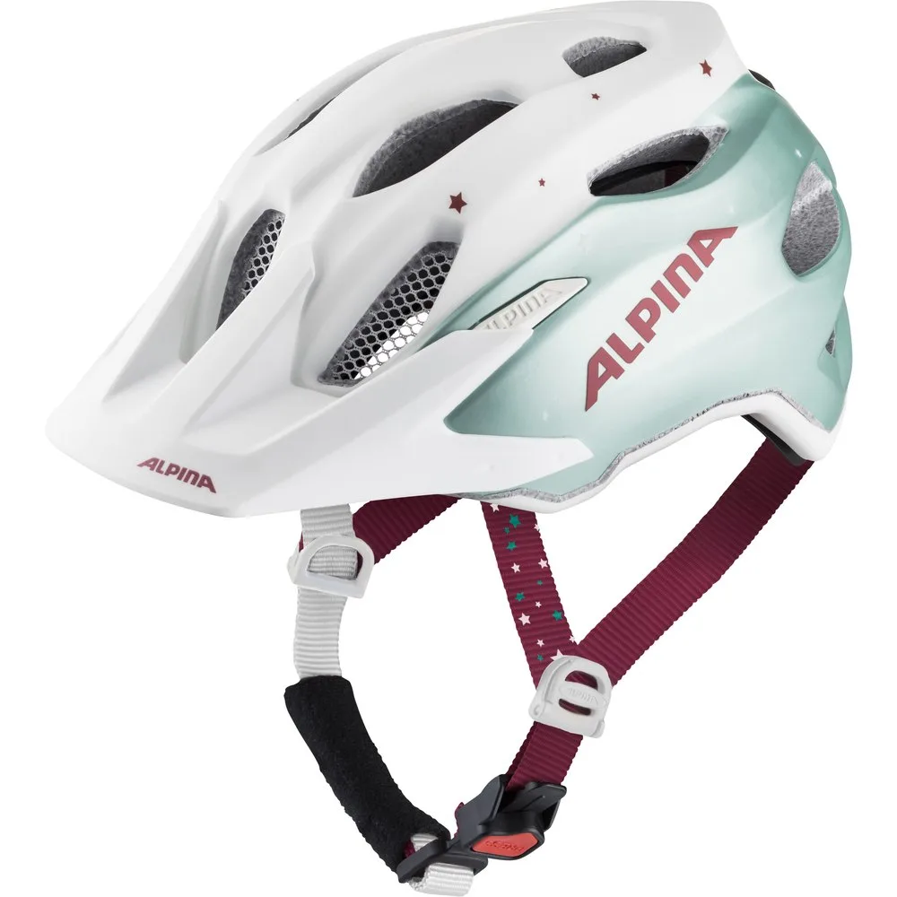 Casca Alpina CARAPAX JR. pistachio-cherry mat 51-56