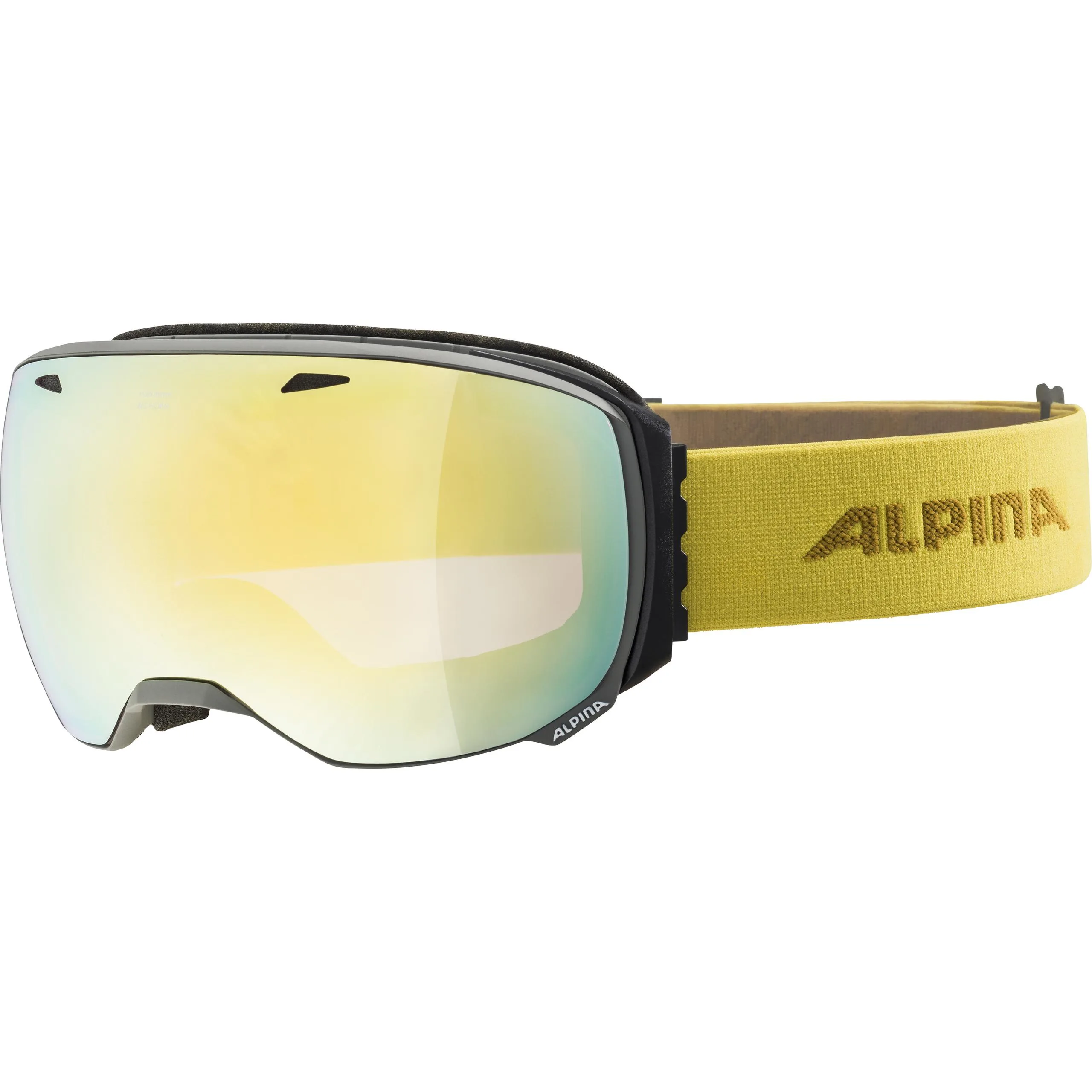 Ochelari schi Alpina BIG HORN grey-curry HM gold sph.
