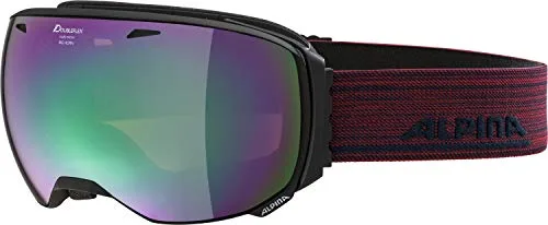 Ochelari schi Alpina BIG HORN black mat Q LITE emerald
