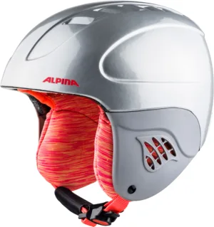 Casca schi Alpina CARAT silver-flam. 51-55