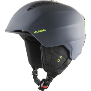 Casca schi Alpina GRAND charcoal-neon mat 57-61