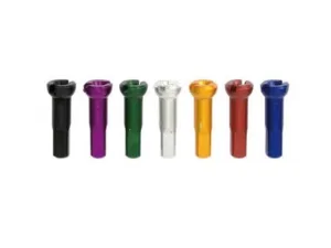Niplu BTS aluminiu 14G 12mm C-N argint