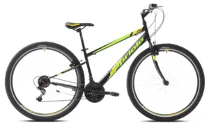 Bicicleta MTB 29 Capriolo Passion barbati negru galben verde 16