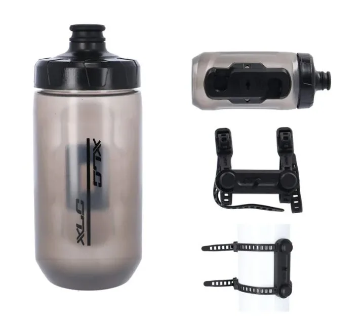 Bidon XLC Fidlock WB-K07 450ml adaptor Fidlock inclus transparent