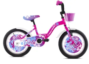 Bicicleta copii 20 Capriolo Viola pink alb