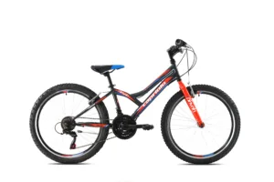 Bicicleta copii 24 Capriolo Diavolo gri rosu 13