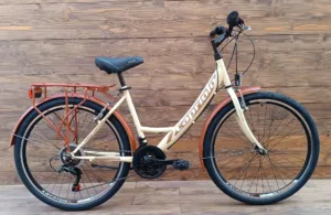 Bicicleta dama 26 Capriolo Metropolis bej 17