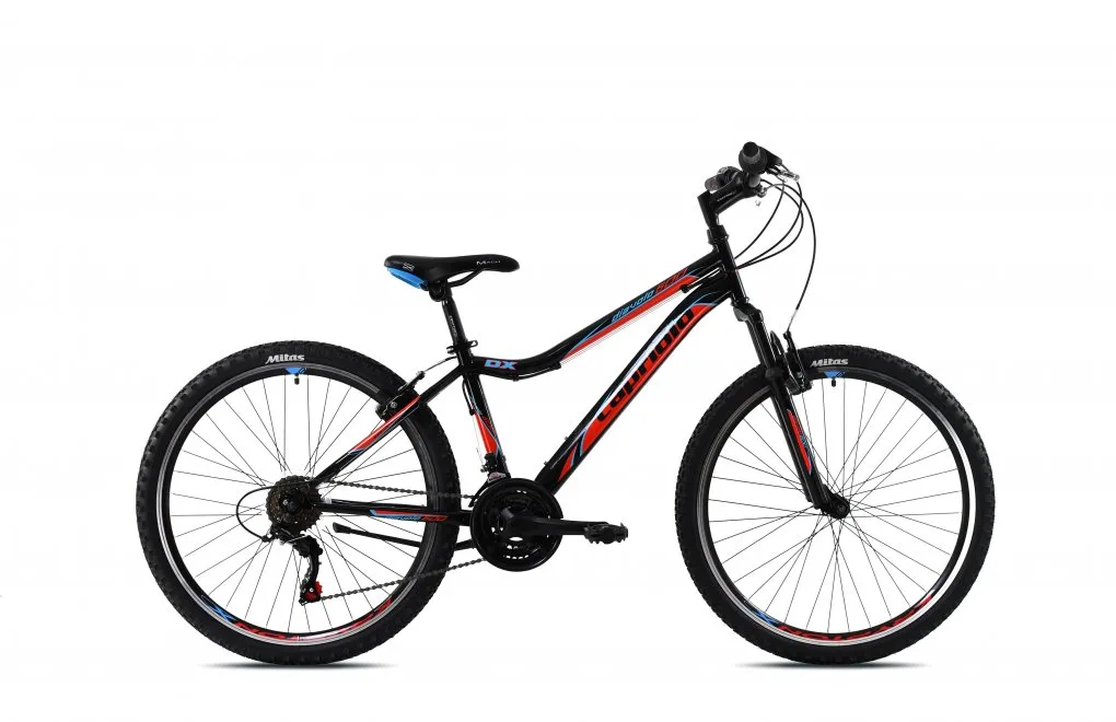 Bicicleta MTB 26 Capriolo Diavolo DX FS negru rosu 15
