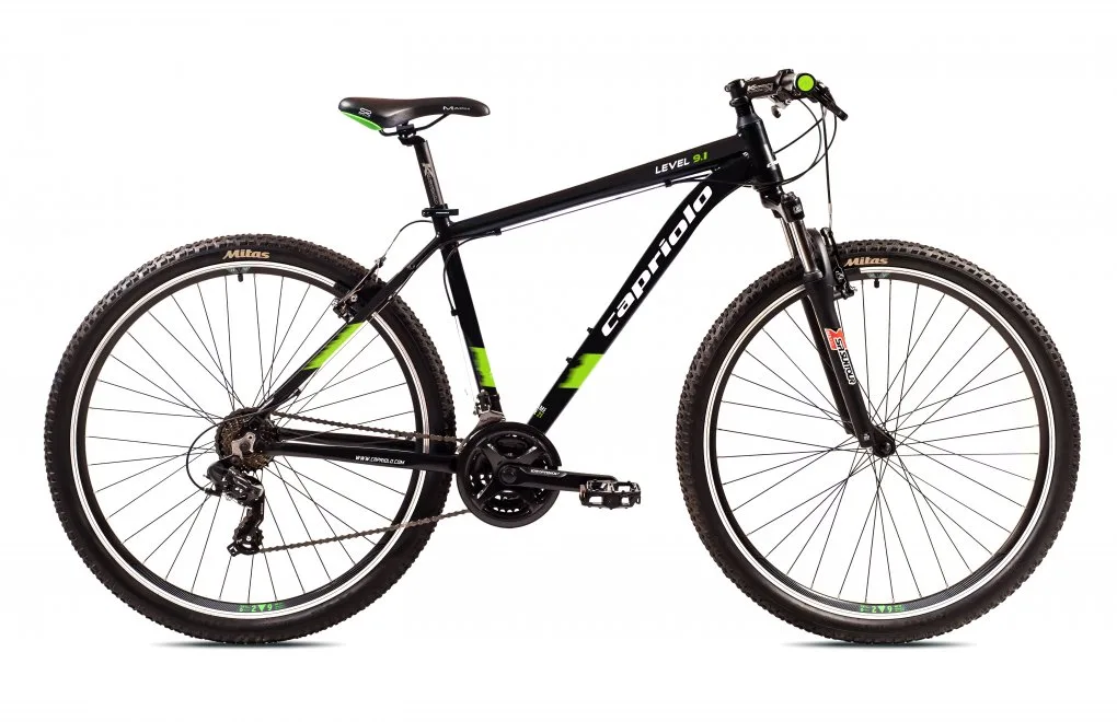 Bicicleta MTB 29 Capriolo Level 9.1 negru verde mat 21