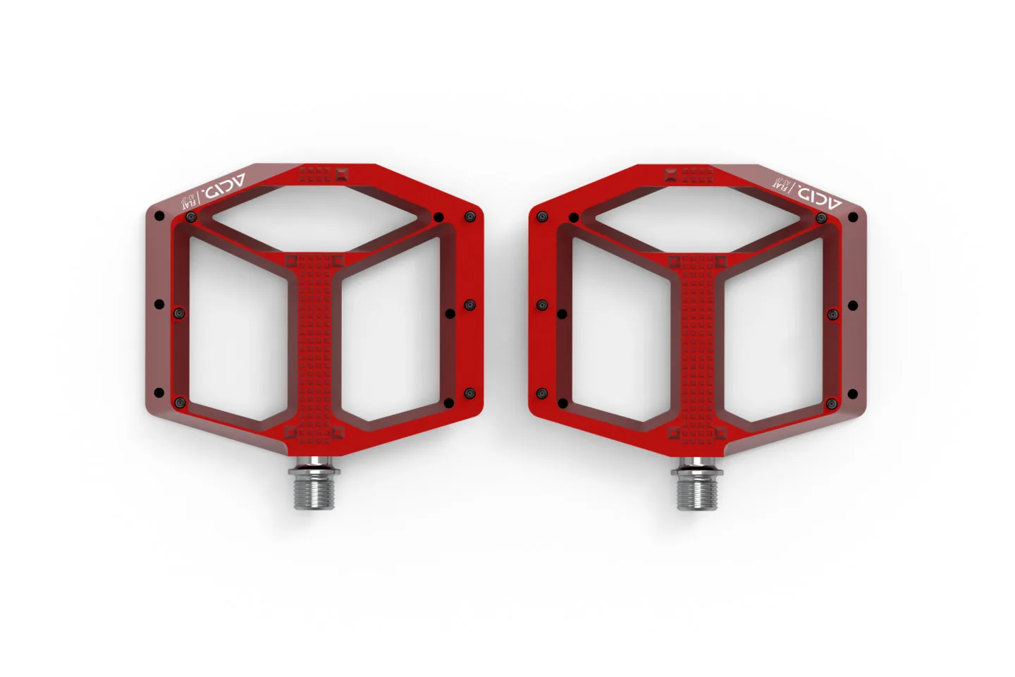 Pedale ACID FLAT A3-ZP red