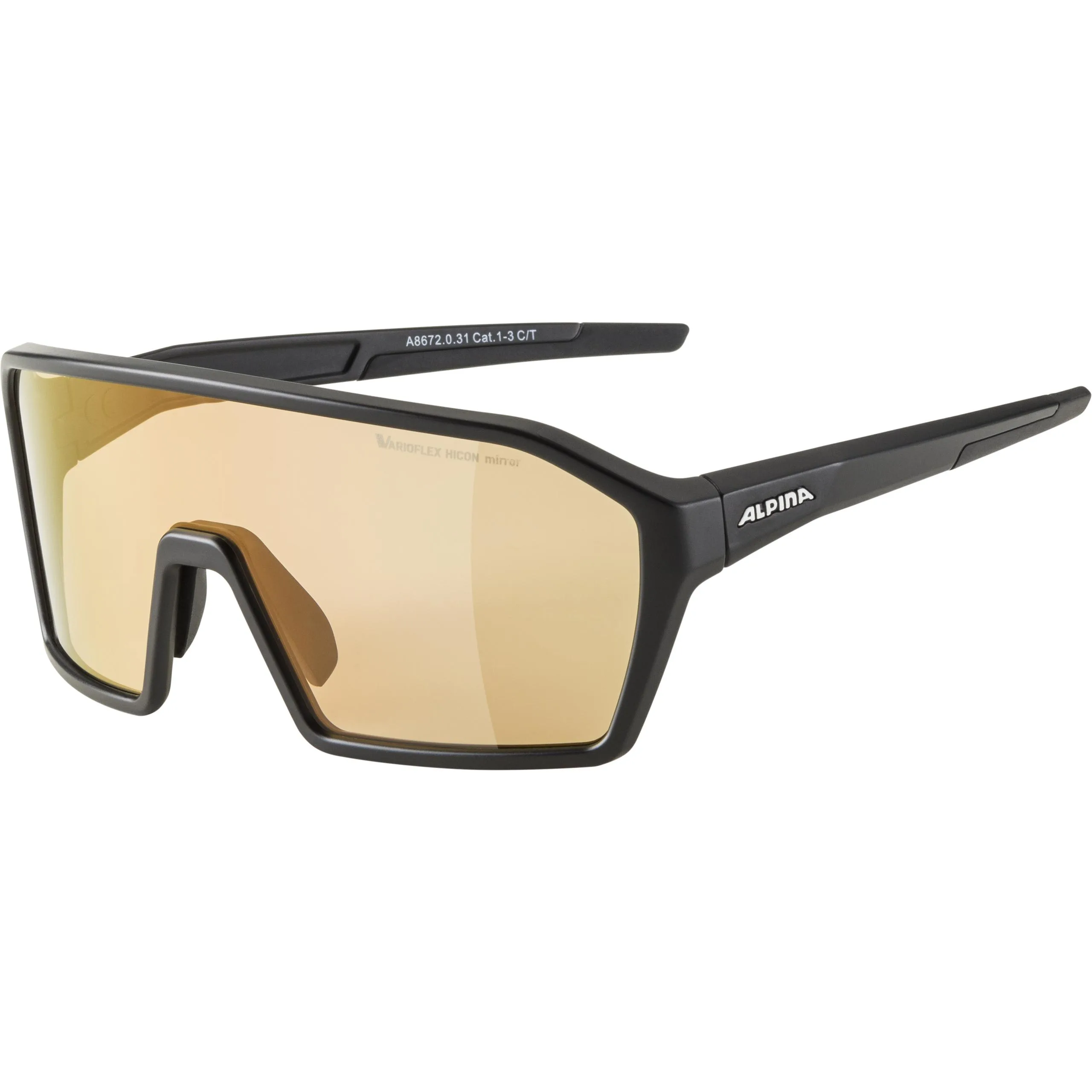 Ochelari ALPINA RAM HVLM+ black mat