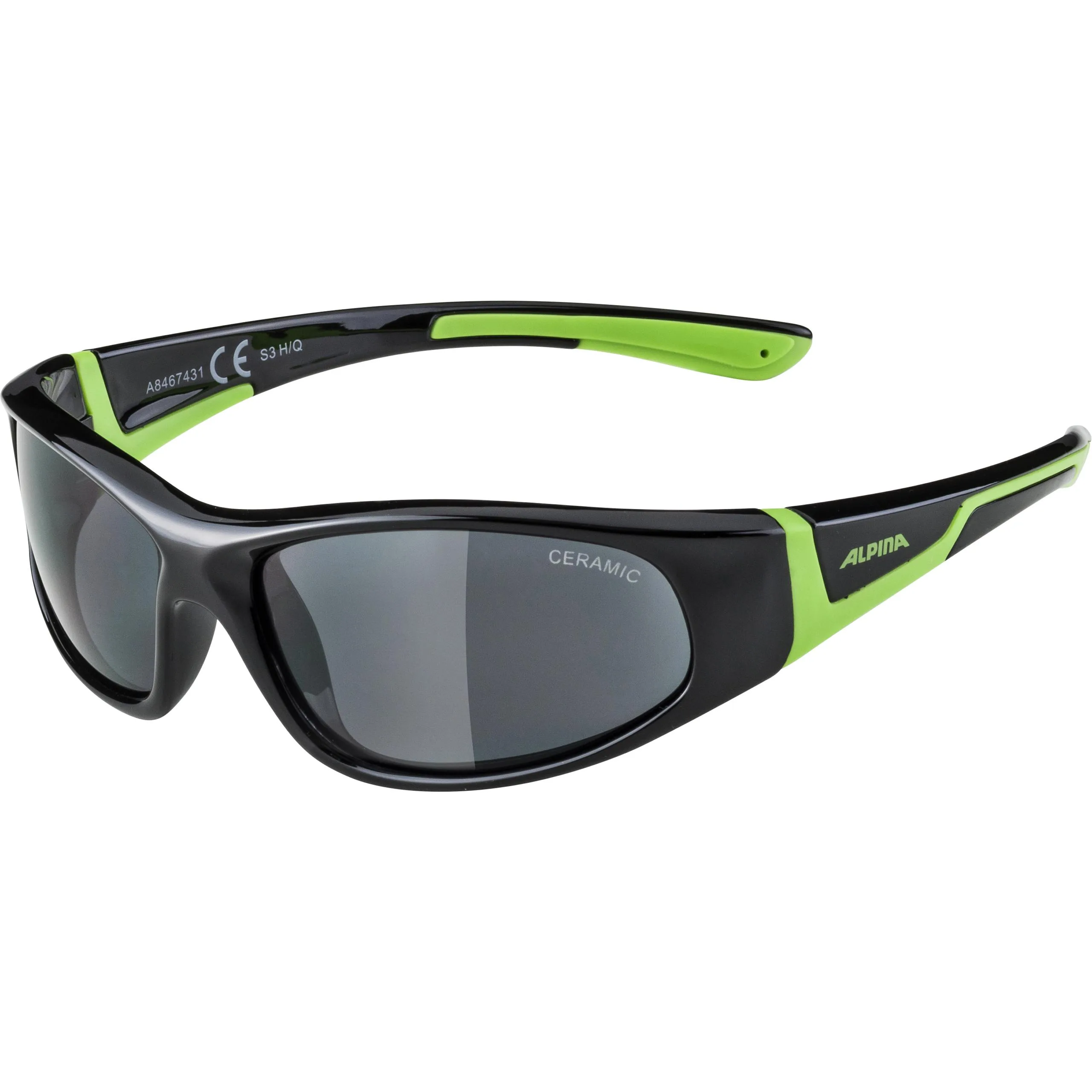 Ochelari FLEXXY JUNIOR black-green black Cat. 3
