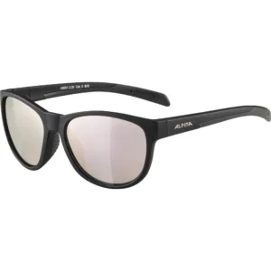 Ochelari NACAN II black mat rose-gold mirror Cat. 3