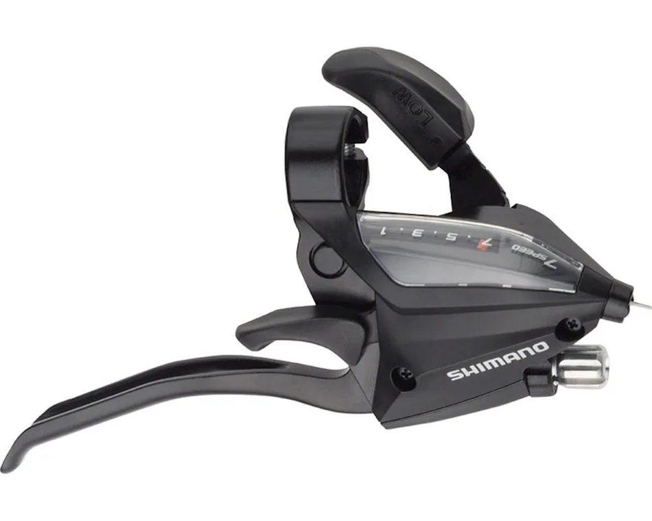 Maneta schimbator/frana Shimano ST-EF500-4 finger dreapta 7 viteze right,V-Brake,2,050mm,black