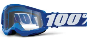 Ochelari 100Percent Strata Youth Gen2 Google antifog clear lens blue