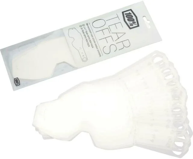 Folie standard pentru ochelari ciclism 100% (1set = 20 bucati)