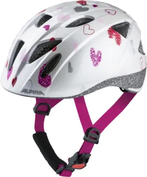 Casca Alpina XIMO white hearts gloss 47-51