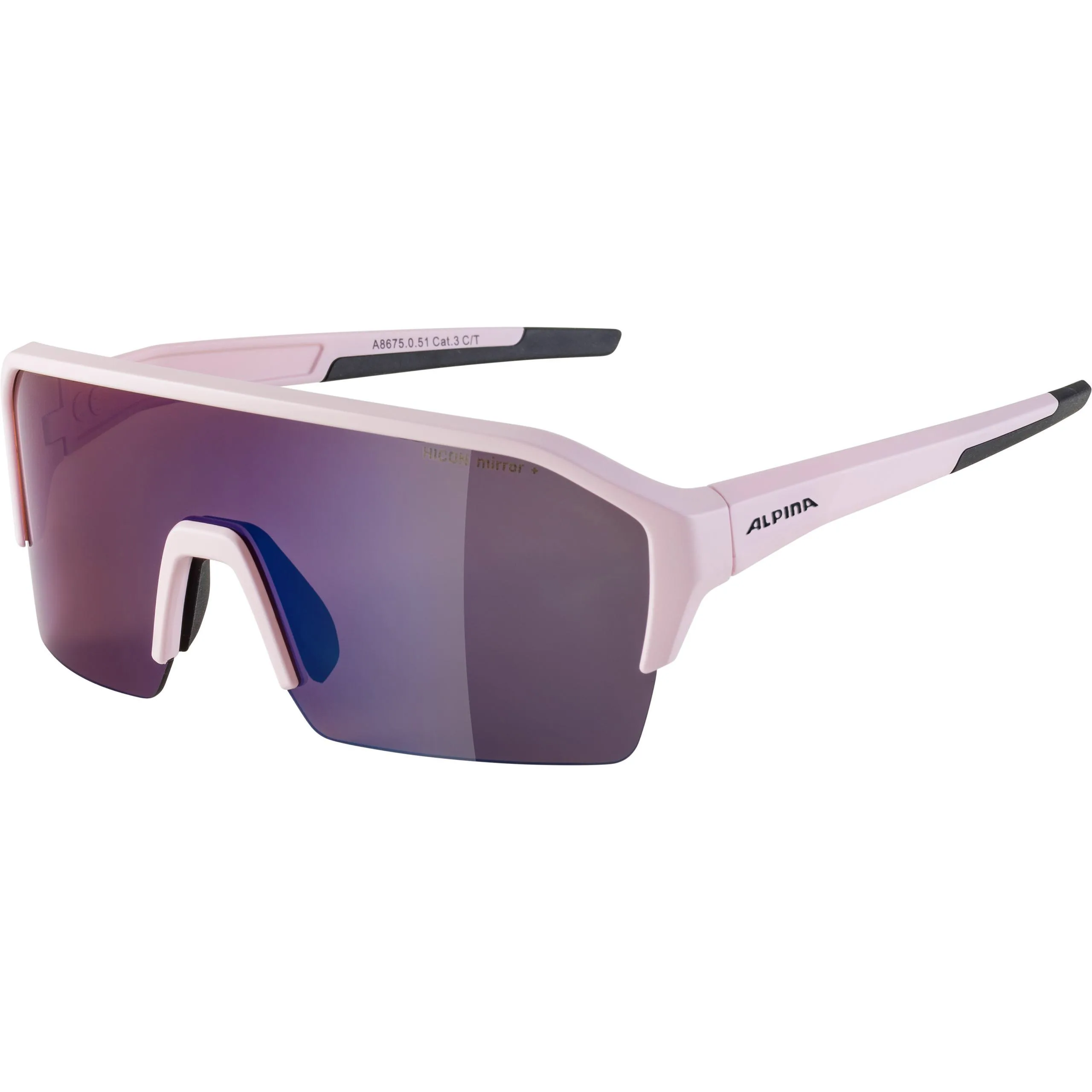 Ochelari ALPINA RAM HR light-rose mat Q-LITE blue