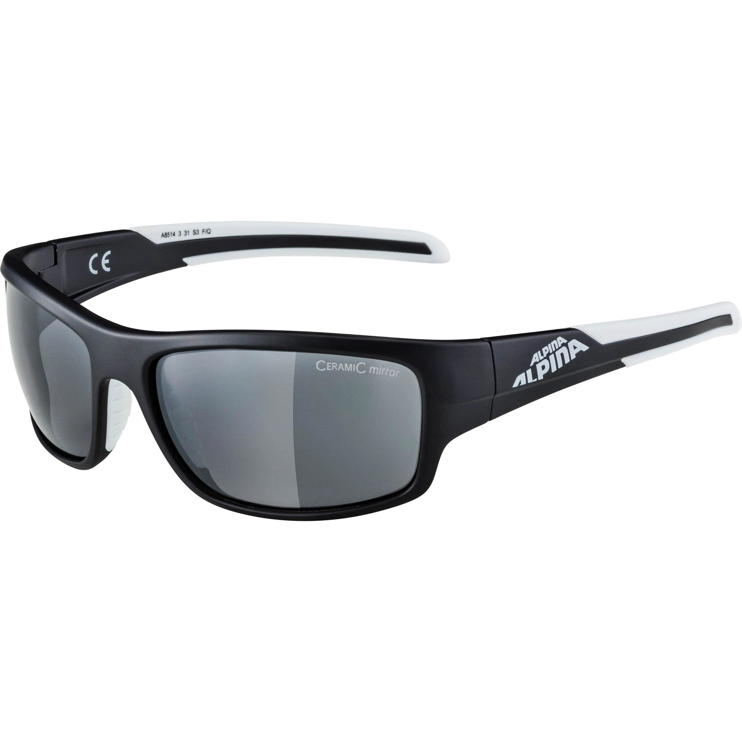 Ochelari ALPINA TESTIDO black-white mat
