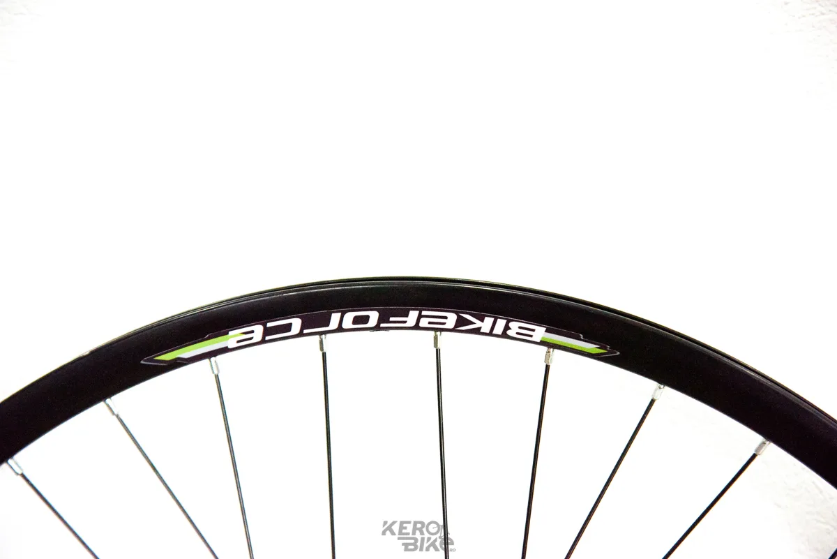 Roata fata 27.5x1.75 janta D-Disc 36H butuc aluminiu, ax cu piulita - imagine 3