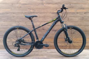 Bicicleta MTB 27.5 Capriolo Exid aluminiu negru galben mat 16