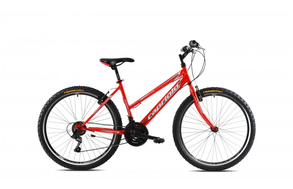 Bicicleta MTB 26 Capriolo Passion dama rosu alb 17