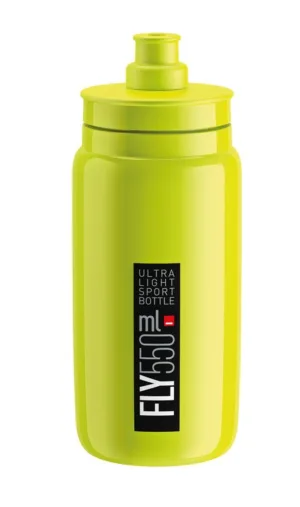 Bidon Elite Fly 550ml yellow fluo/black