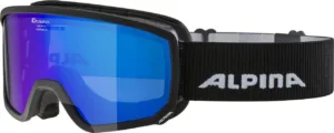 Ochelari schi Alpina SCARABEO S QLite black QLITE blue S2