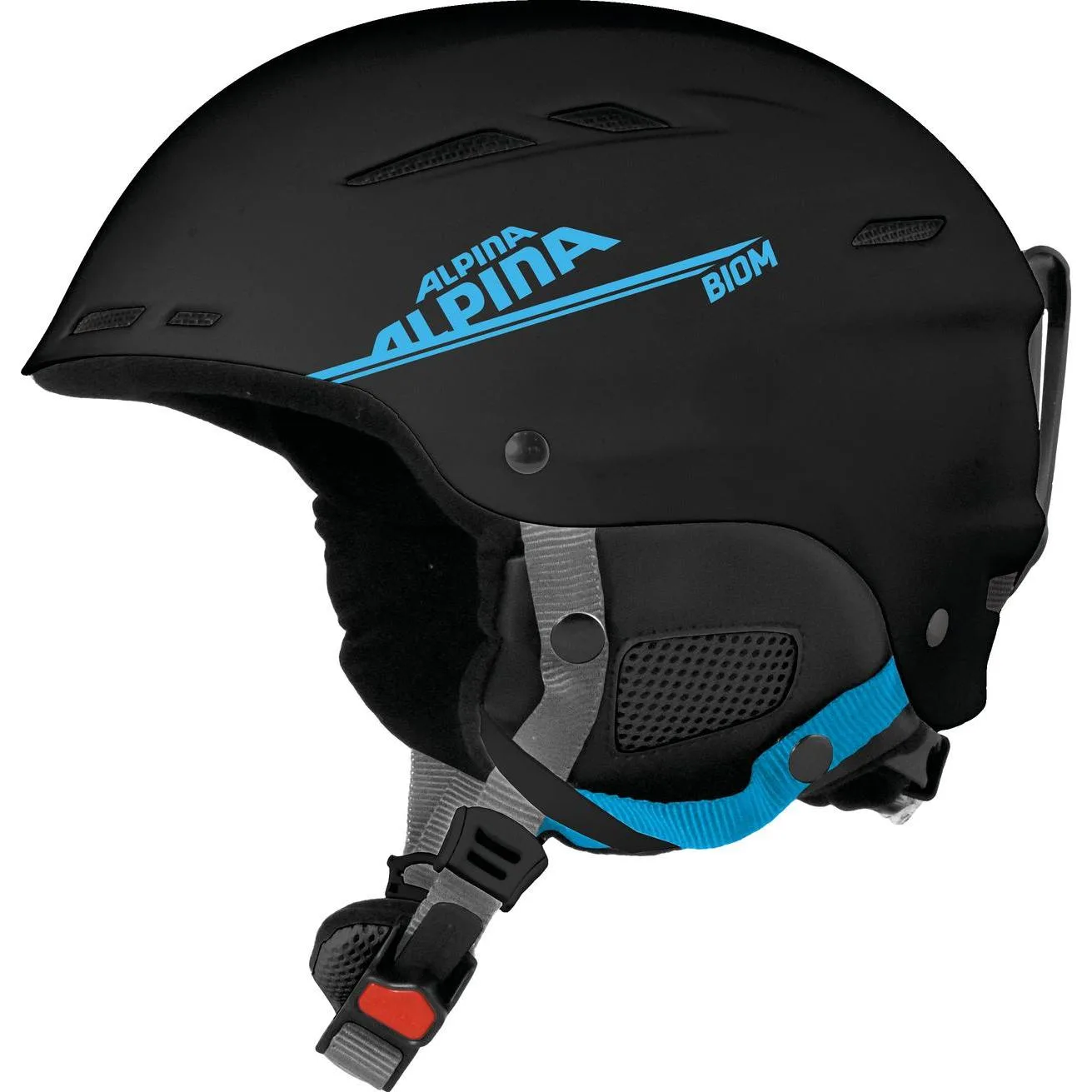 Casca schi Alpina BIOM black-cyan mat 54-58