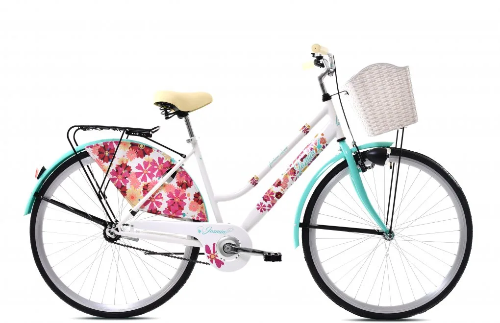 Bicicleta dama 28 Capriolo Adria Jasmin alb verde 18