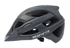 Helmet Bikeforce RAPTOR Black mate In-Mold L