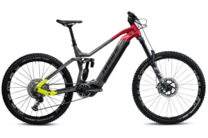 Bicicleta electrica e-bike Haibike NDURO 7 i720Wh 12-G SLX gri rosu line negru S