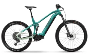 Bicicleta electrica e-bike Haibike AllMtn 2 i720Wh 12-G SX Eagle albastru verde negru lucios L