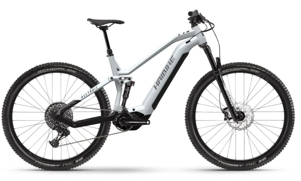 e-bike Haibike AllTrail 7 29 i720Wh 12-G SX Eagle gloss silver pearl black L